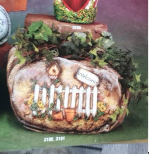 Pot met welkom