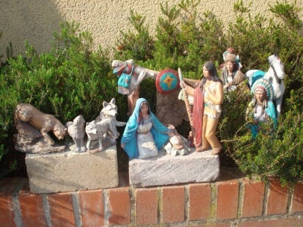 K Indiaan kerstgroep 13 delig