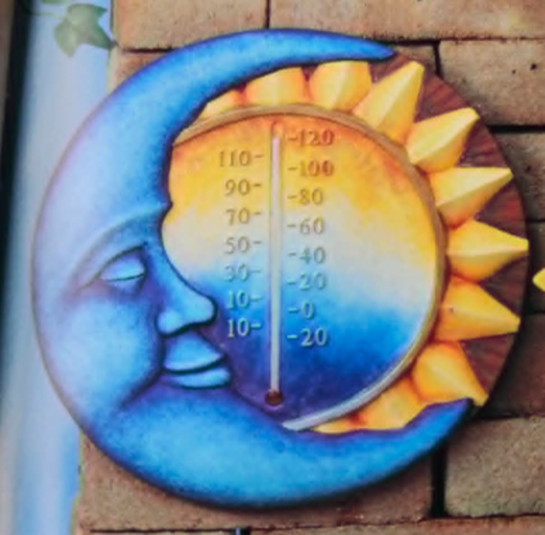 thermometer zon/maan