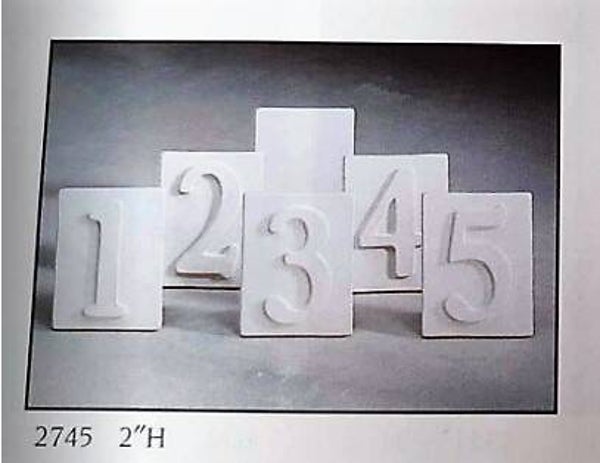 cijfers voor huisnummerbord G 2780