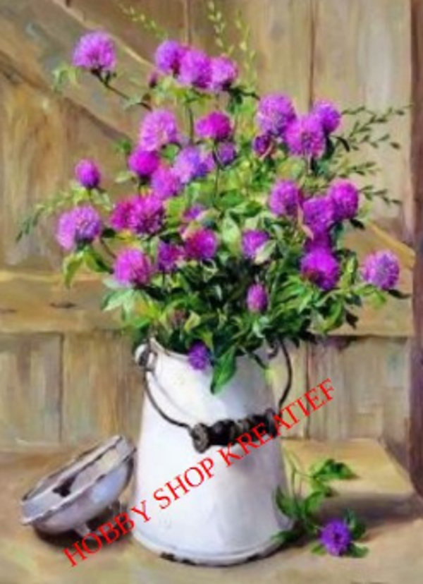 SS 0221 Melkbusje met bloemen