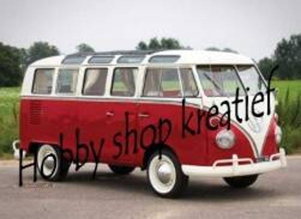 SS 0166 Vw busje rood