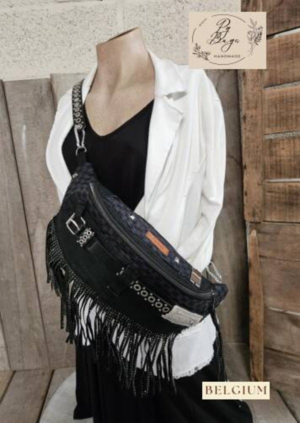 Black Rebel Fringe Bag