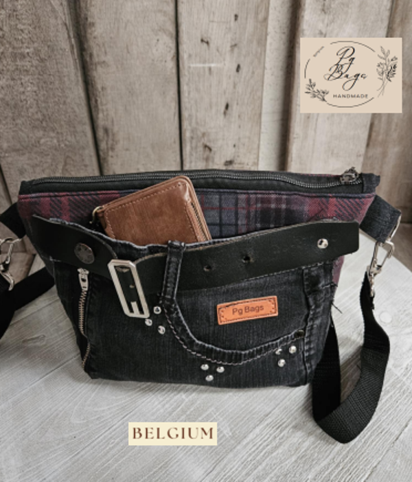 Rock Plaid Crossbody