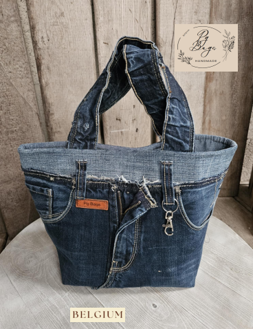 Denim Belt Tote