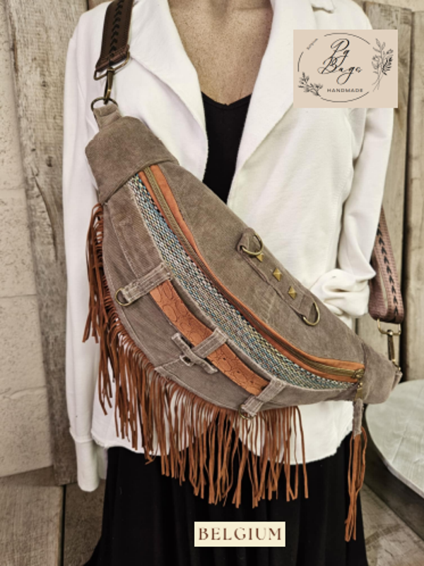 Boho Nomad Fringe crossbody