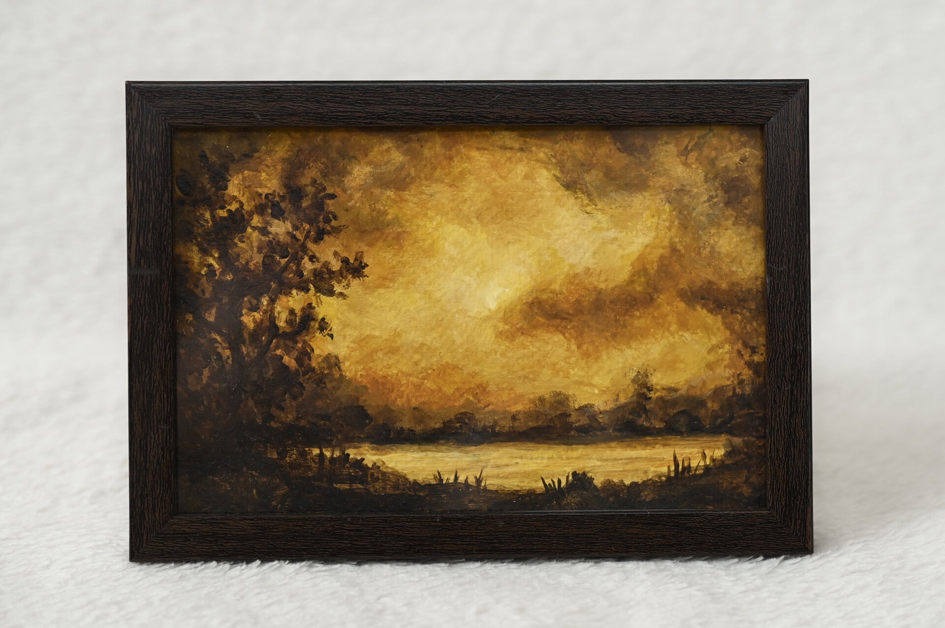 A touch of gold 17x12 cm