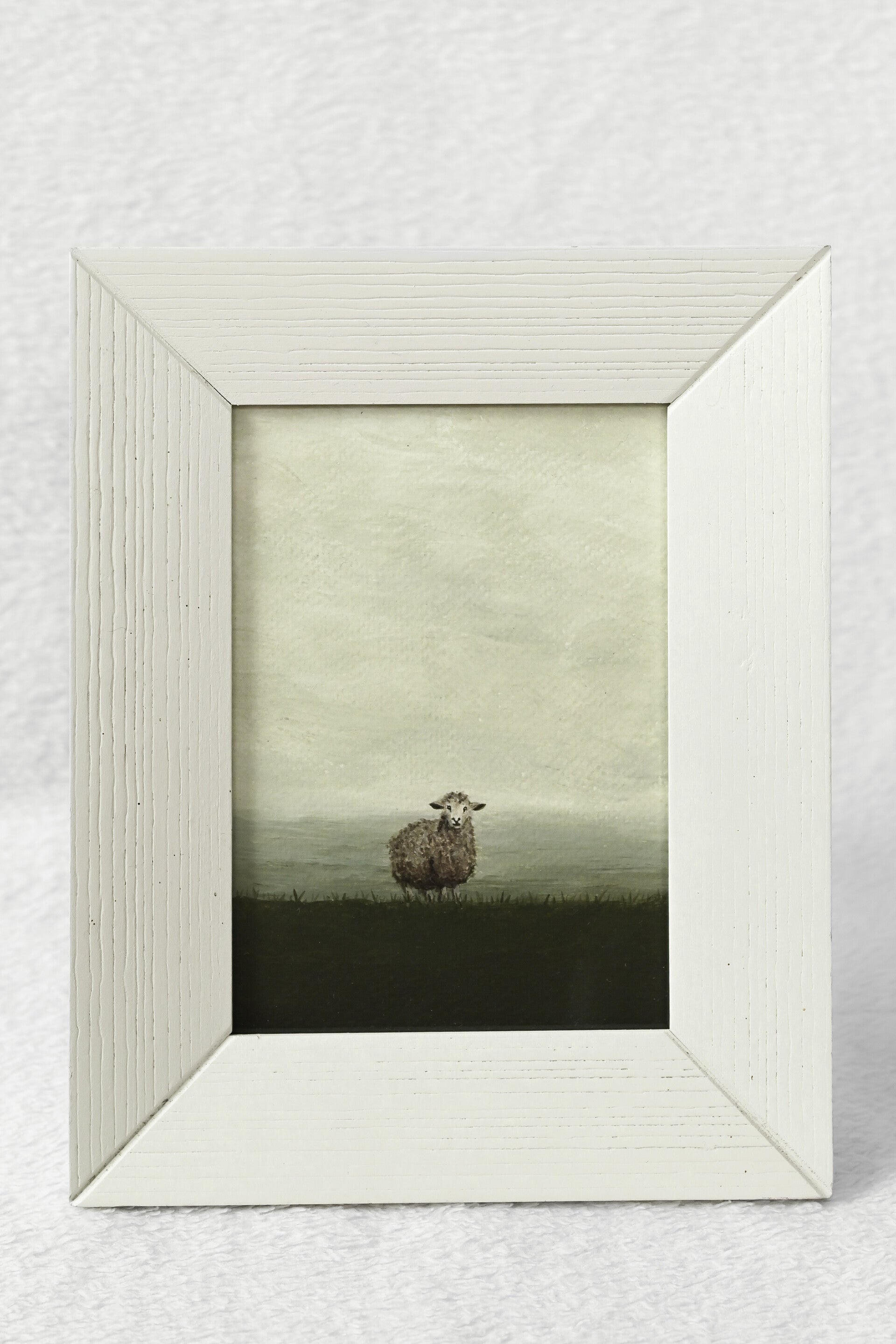 On a misty morning 19,5x24,5 cm