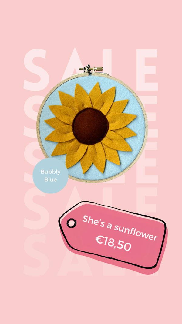 Zonnebloem voor Marleene