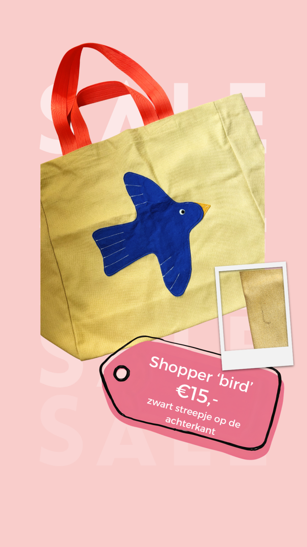 Shopper (vogel) voor Anne-mieke