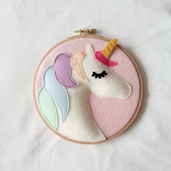 Custom wandhanger Unicorn