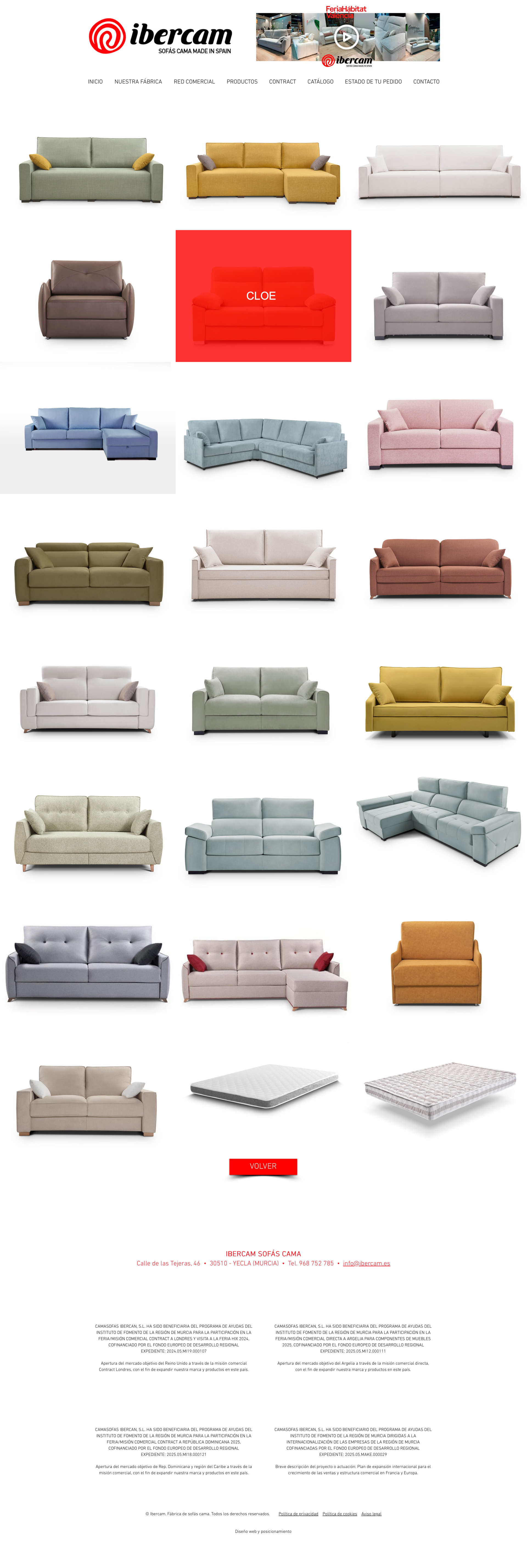 sofás cama para espacios actuales