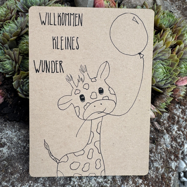 Kleines Wunder Girafe