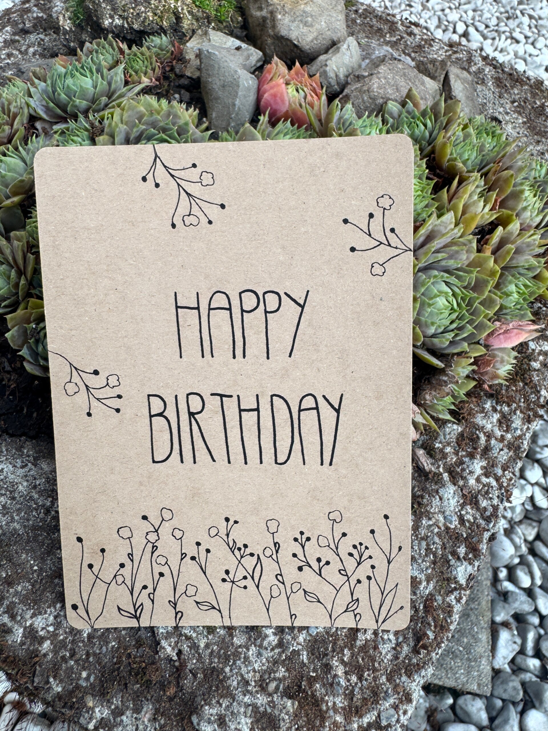 Happy Birthday Blumen