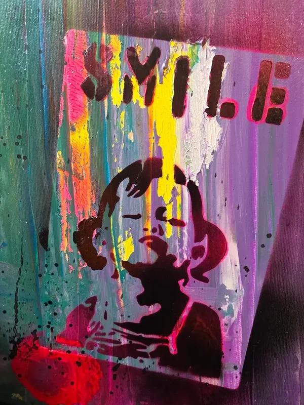 Painting im "dasHeinrich" Thedinghausen 08.10.2026 mit Fingerfood:BANKSY ABEND-STREET ART mit Schablonen