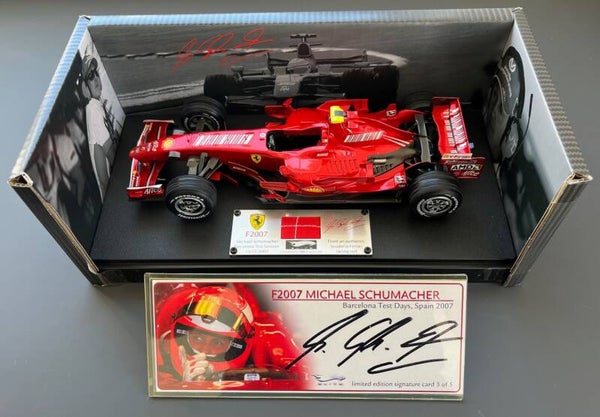 Michael Scumacher Signed F2007 Ferrari Race Suit 1 of 5