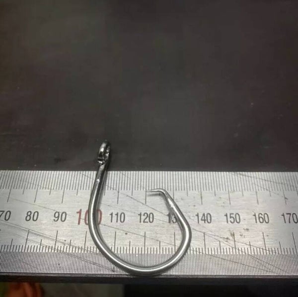 13/0 Circle Hooks, Stainless Steel pack of 10