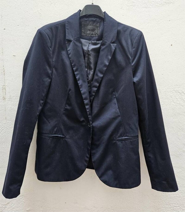 Blazer / americana azul marino talla XL de Stradivarius