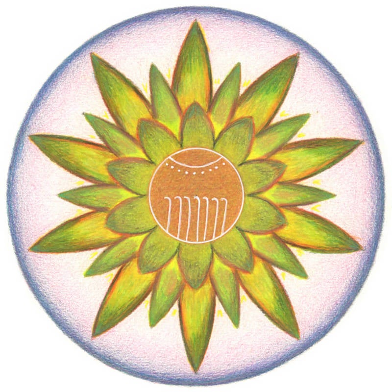 Lichtimpuls van de Rode Draak  - © Carla Knijn - Voerman - kristalboeken.nl