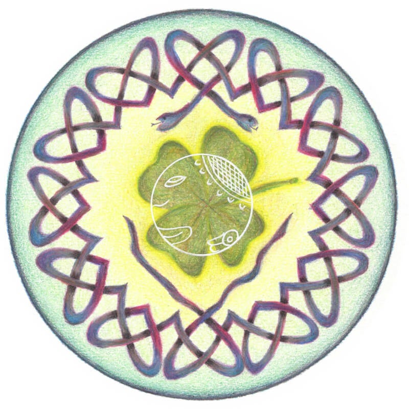 Lichtimpuls van de Rode Slang - © Carla Knijn-Voerman kristalboeken.nl