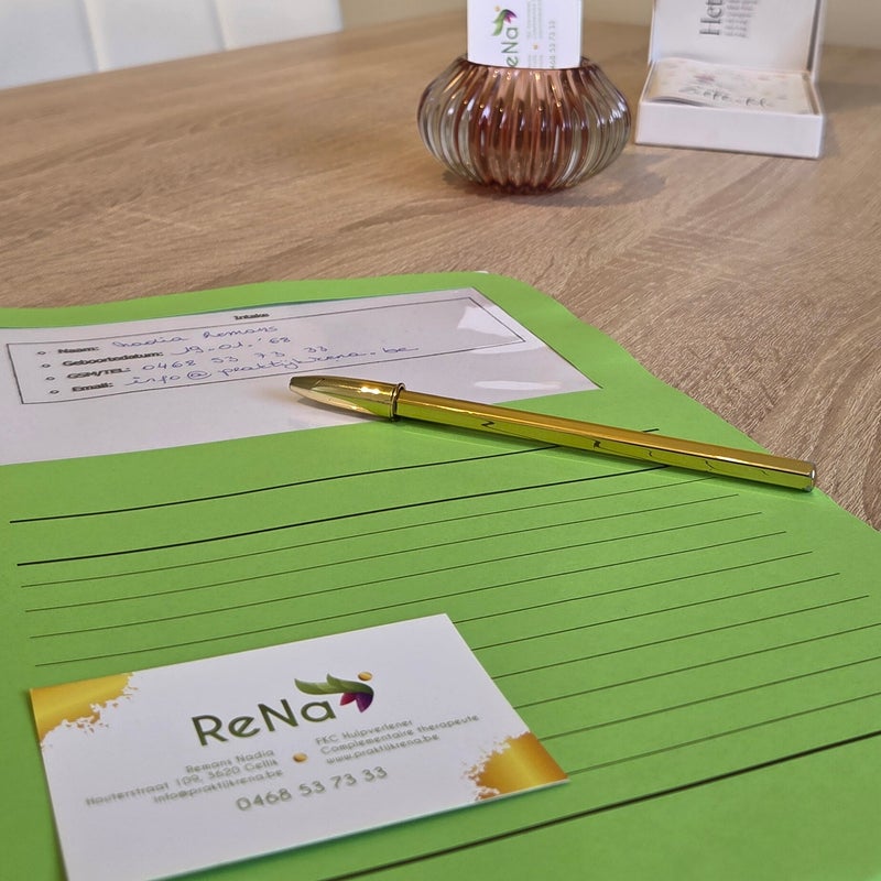 Intakegesprek als eerste consultatie in gezondheidspraktijk ReNa