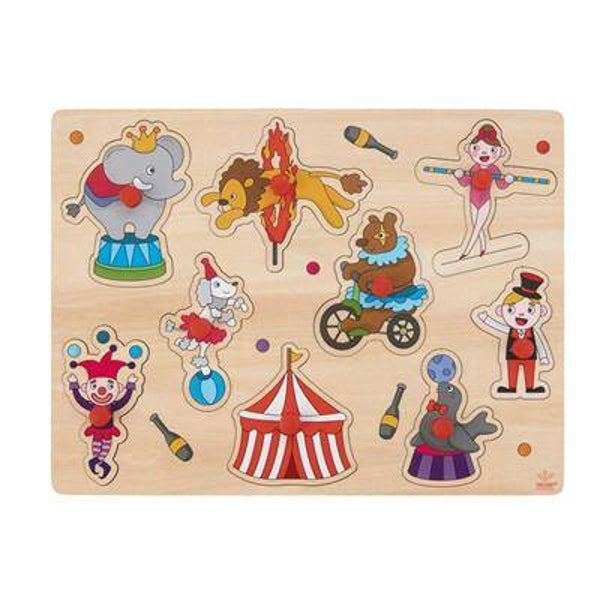 Houten puzzel - Circus