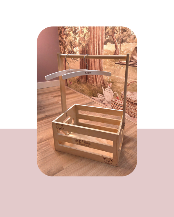 Kratje met naam en geboortedatum