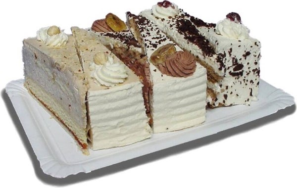 Pappteller eckig, weiß 13x20cm