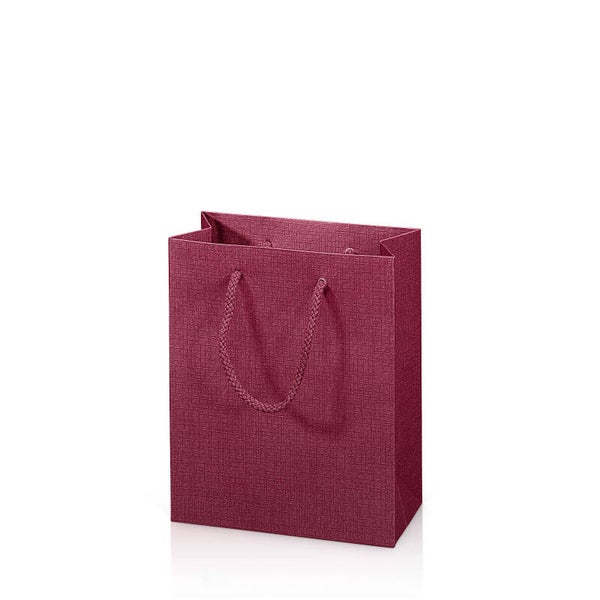 Tragetasche Bordeaux "Satina" klein