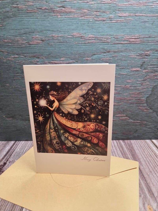 Kerstkaart met envelop - Prachtig
