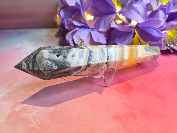 Onyx scepter - prachtig stuk!