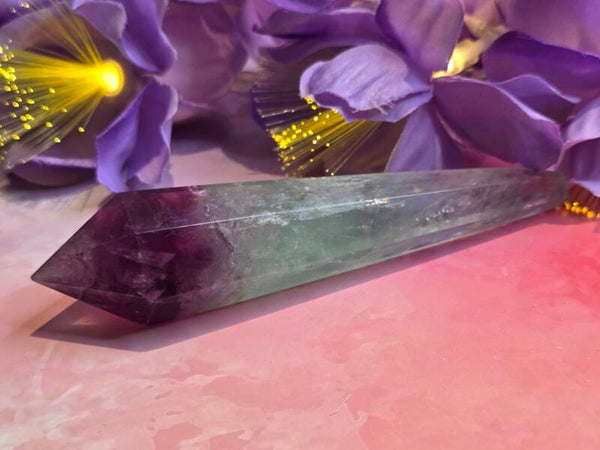 Regenboogfluoriet scepter