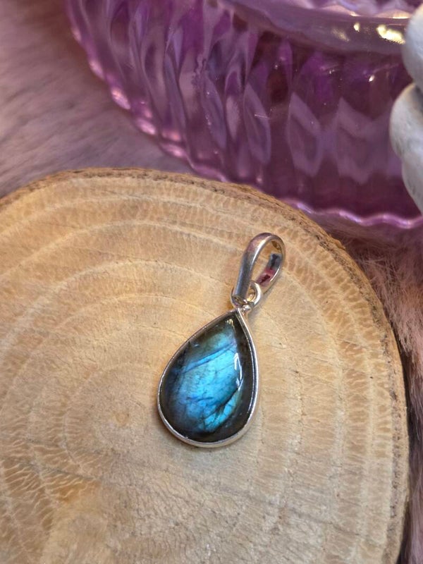 Labradoriet mini hangertje