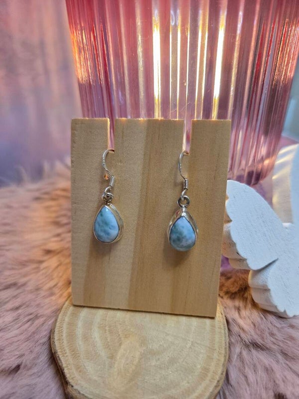 Larimar oorhangers