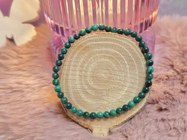 Malachiet armband - 4mm kraal