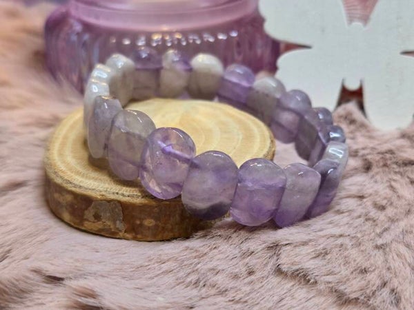 Amethist armband - Facet