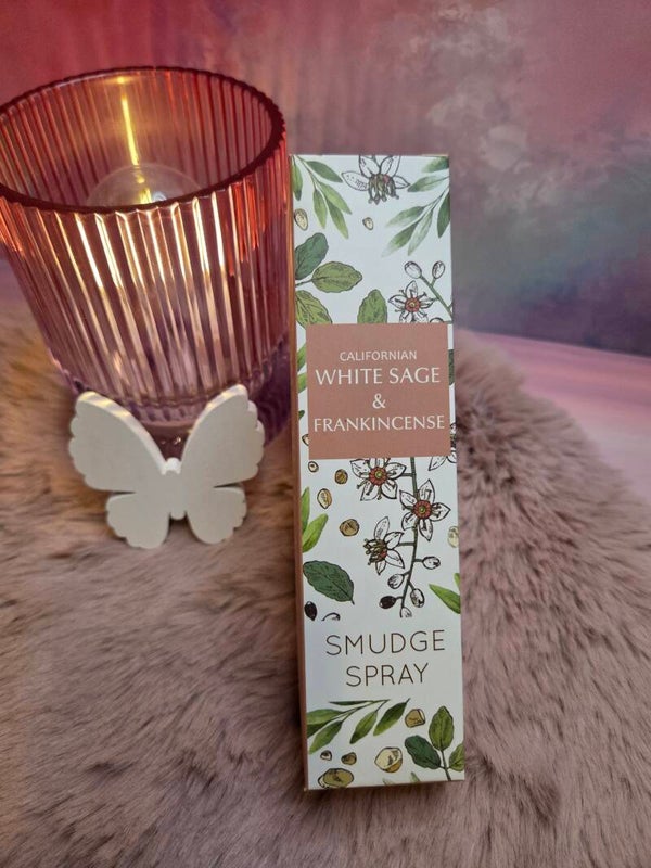White sage & frankincense smudge spray