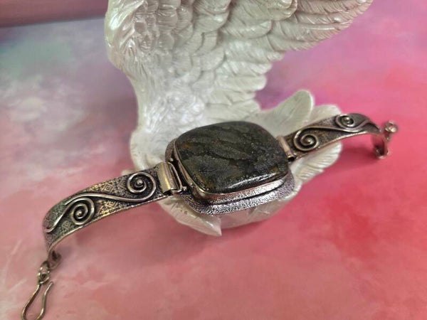 Marcasiet brede armband
