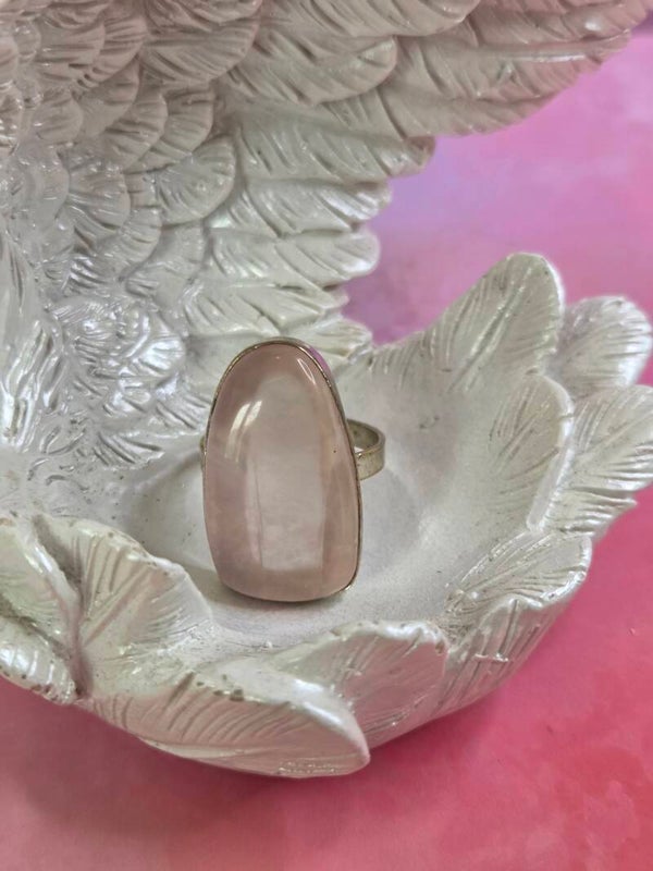Rozenkwarts ring