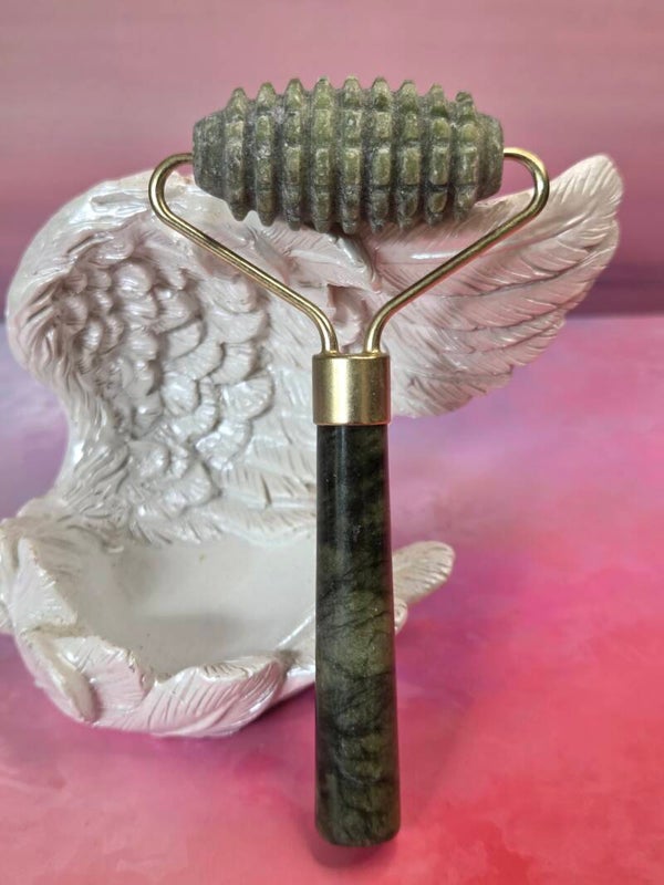 Jade massage roller