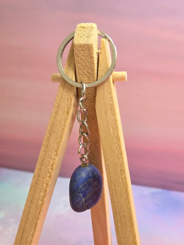 Lapis lazuli sleutelhanger