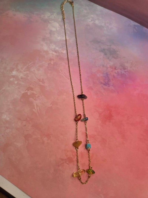 Chakra ketting - Goudkleurig