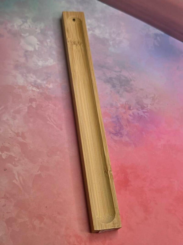 Houten wierookplank