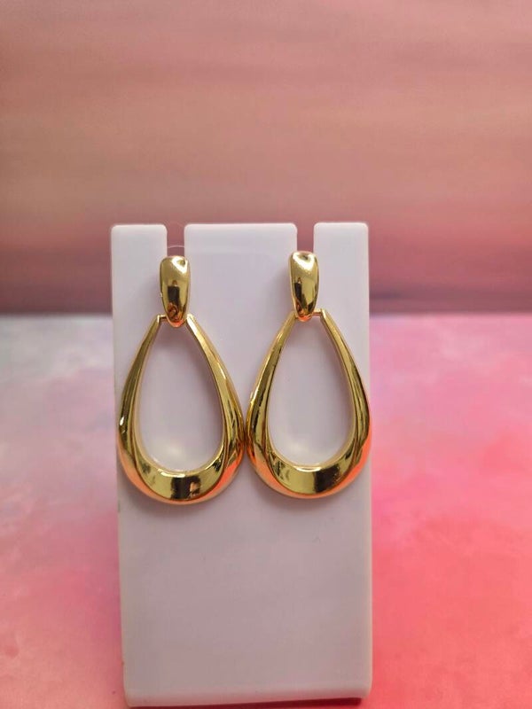 Oorhangers goldplated
