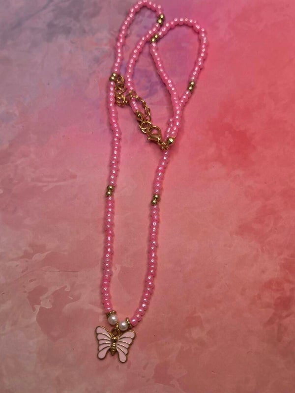Vlinder ketting kraaltjes