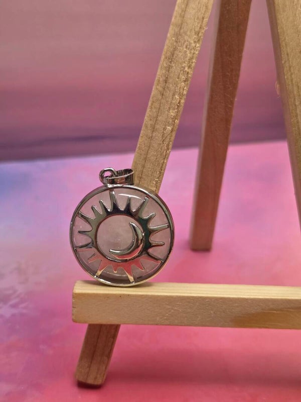Bergkristal hanger - Zon