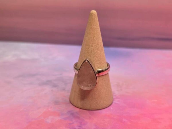 Rozenkwarts ring