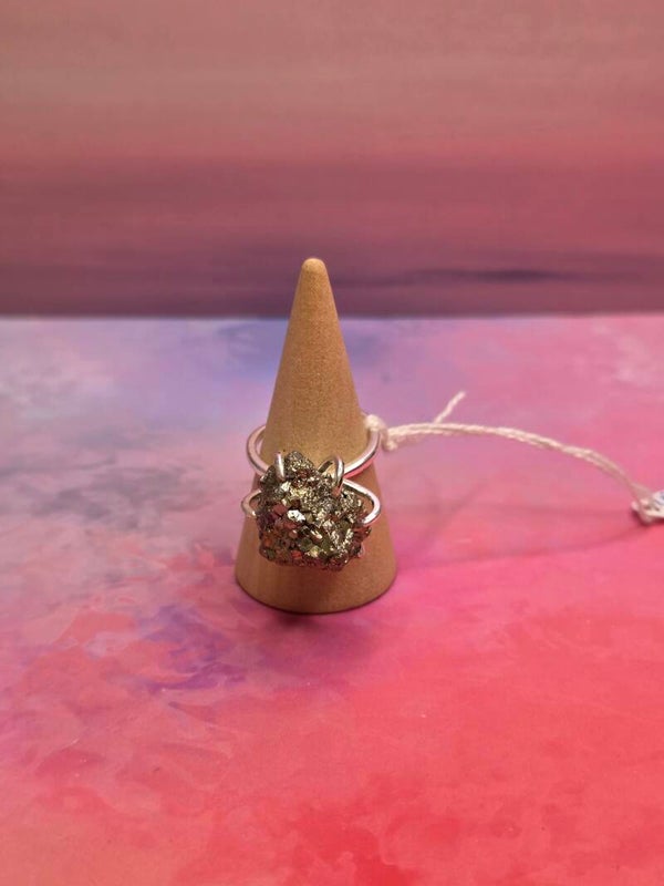 Pyriet ruwe ring