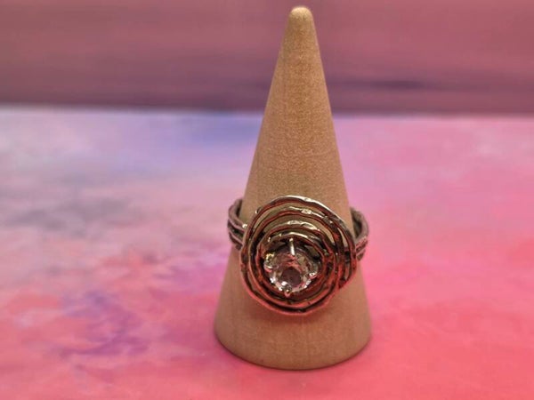 Herkimer diamant ring