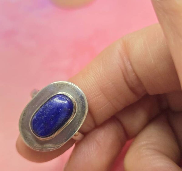 Lapis lazuli ring